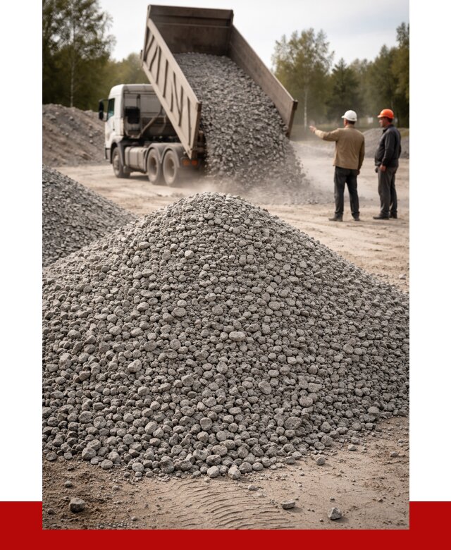 Гранитный щебень фракция 0-5 в Обнинске от 2944 руб ПРОНЕРУДБнн