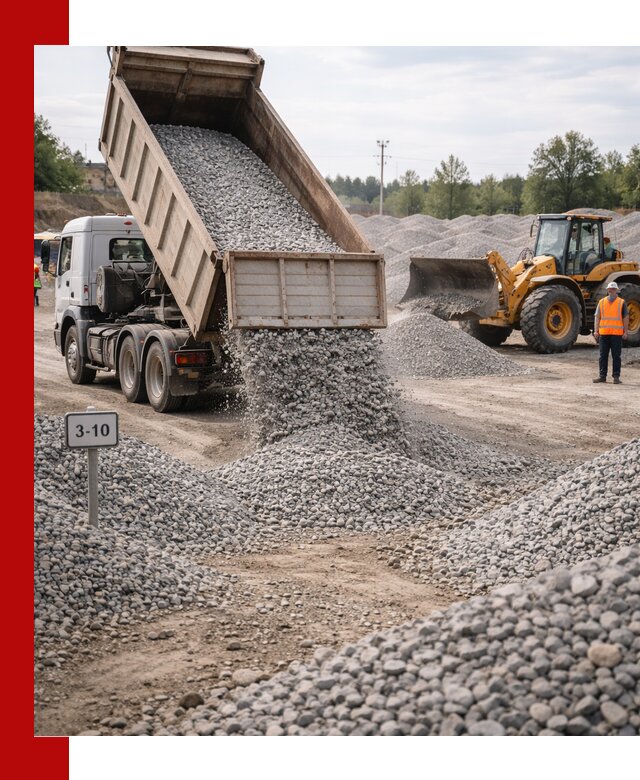 Гранитный щебень фракции 3–10: доставка и продажа в Обнинске