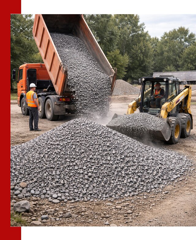 Купить гранитный щебень фракции 5–10 в Обнинске с доставкой