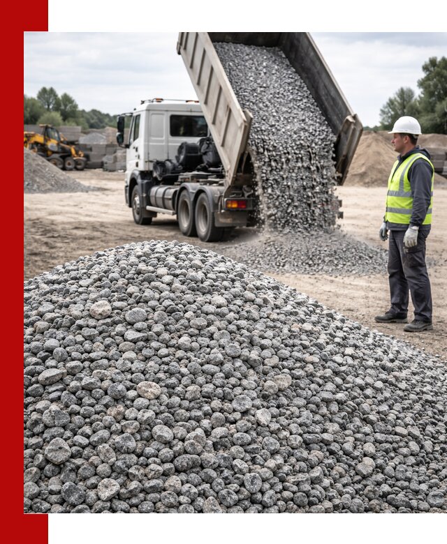 Доставка и продажа гранитного щебня фракции 5-20 в Обнинске