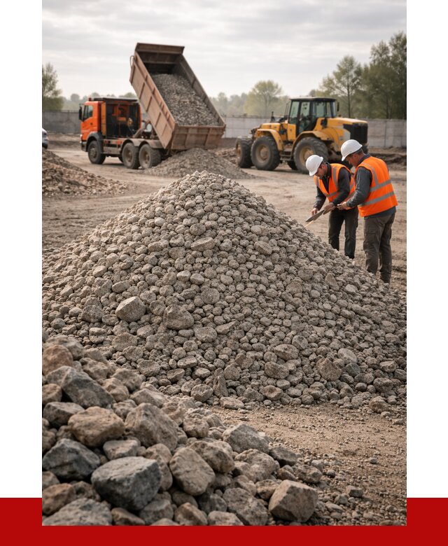 Гранитный щебень фракция 40-70 в Обнинске от 2538 руб ПРОНЕРУДБнн