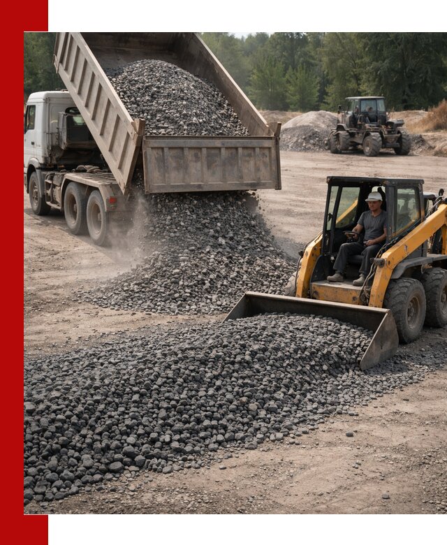 Гранитный щебень фракция 40-70 с доставкой в Обнинске