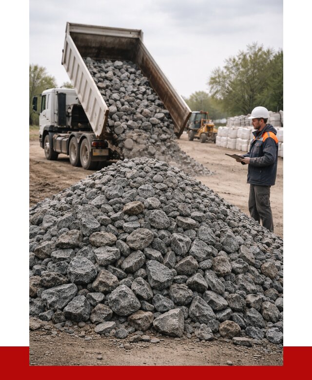 Гранитный щебень фракция 100-200 в Обнинске от 4263 р. ПРОНЕРУДБнн