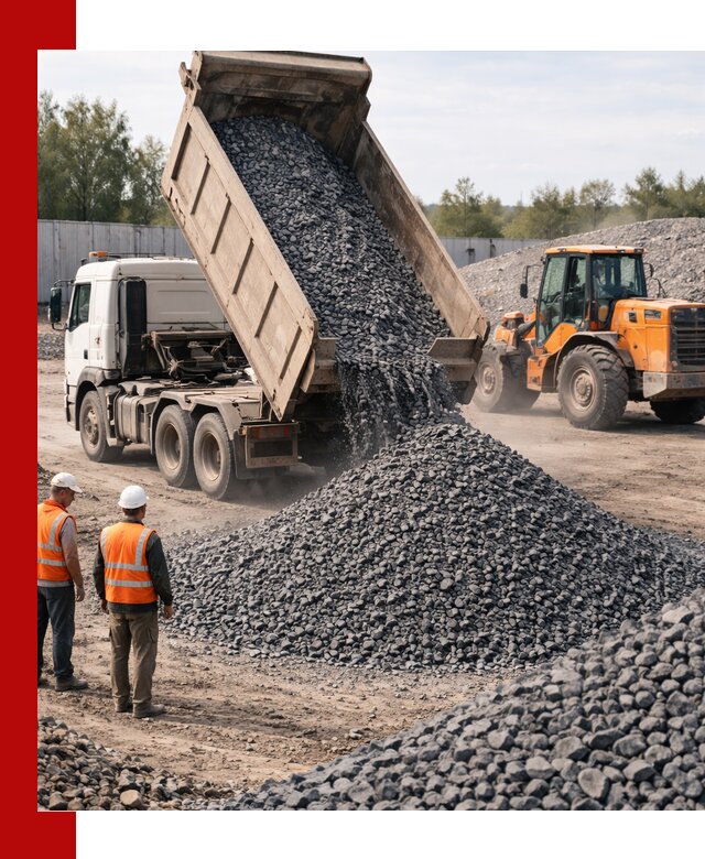 Доставка и продажа щебня габбро-диабаза в Обнинске