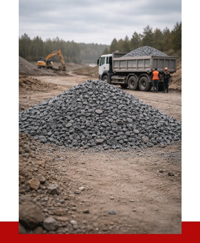 Щебень габбро диабаз фракция 40-70 в Обнинске от 2233 р-ПРОНЕРУДБнн