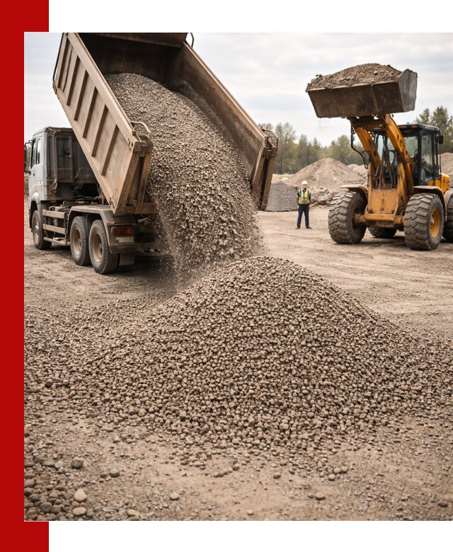 Гравийный щебень фракция 3–10 с доставкой в Обнинске