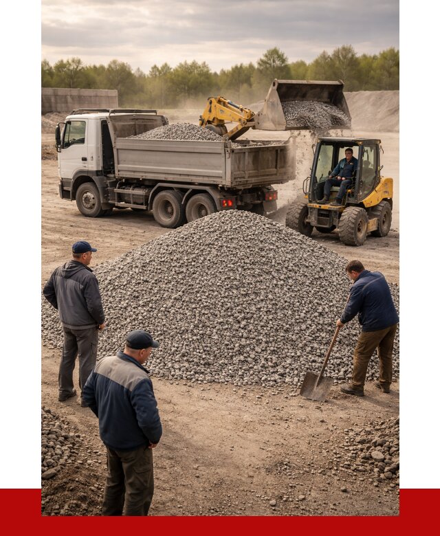Гравийный щебень фракция 5-20 в Обнинске от 2436 р. ПРОНЕРУДБнн