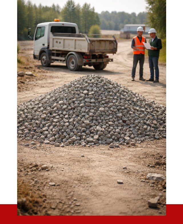 Гравийный щебень фракция 20-40 в Обнинске от 1218 р. | ПРОНЕРУДБнн