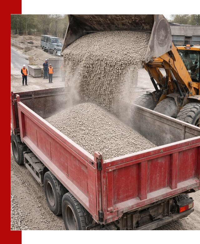 Купить известняковый щебень фракции 0-5 с доставкой в Обнинске