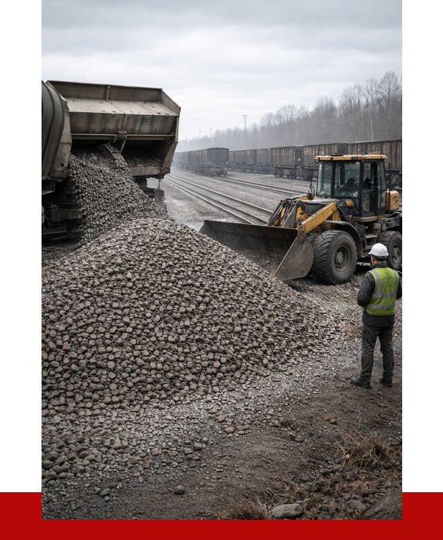 Купить железнодорожный щебень в Обнинске от 2842 р. | ПРОНЕРУДБнн
