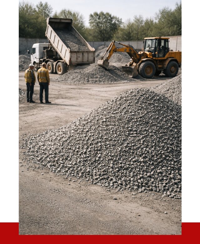 Вторичный щебень фр. 5-20 в Обнинске от 1624 р. - ПРОНЕРУДБнн