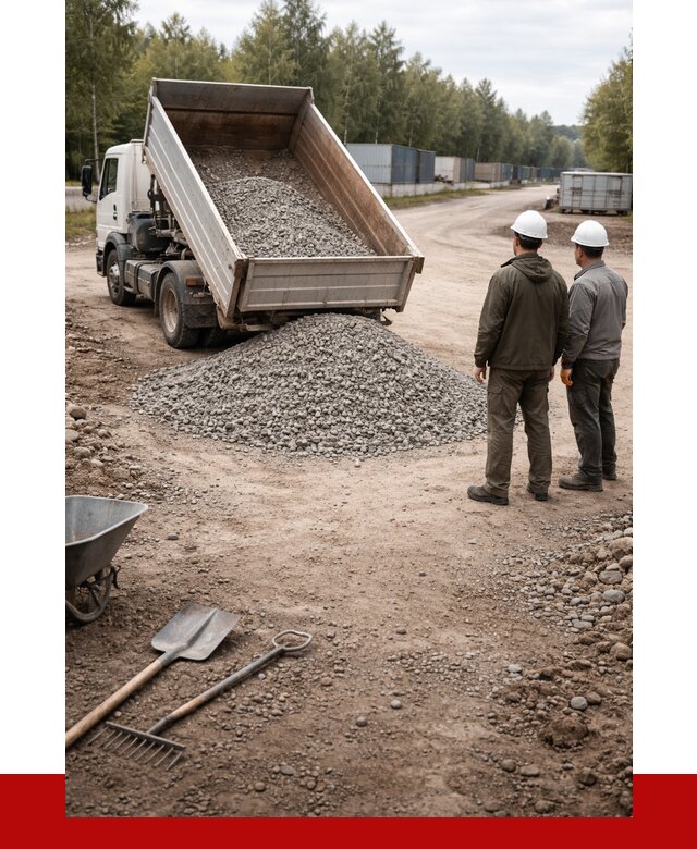 Бетонный щебень фракция 5-20 в Обнинске от 3248 р., ПРОНЕРУДБнн