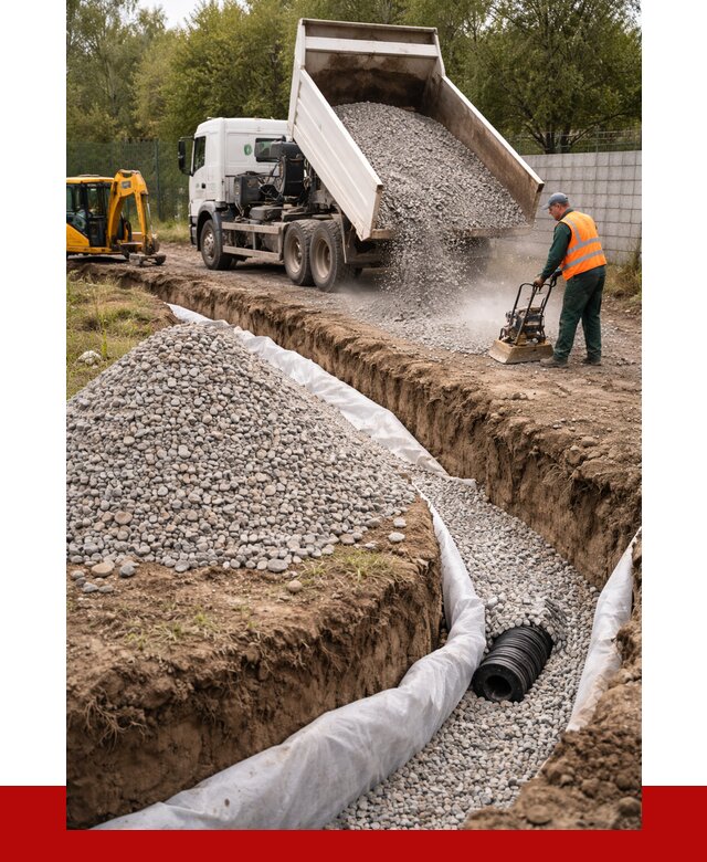 Щебень для дренажа в Обнинске от 1878 р., ПРОНЕРУДБнн доставка