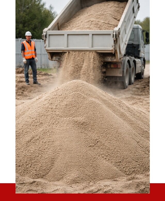 Купить сеяный песок с доставкой в Обнинске от 2233 р ПРОНЕРУДБнн