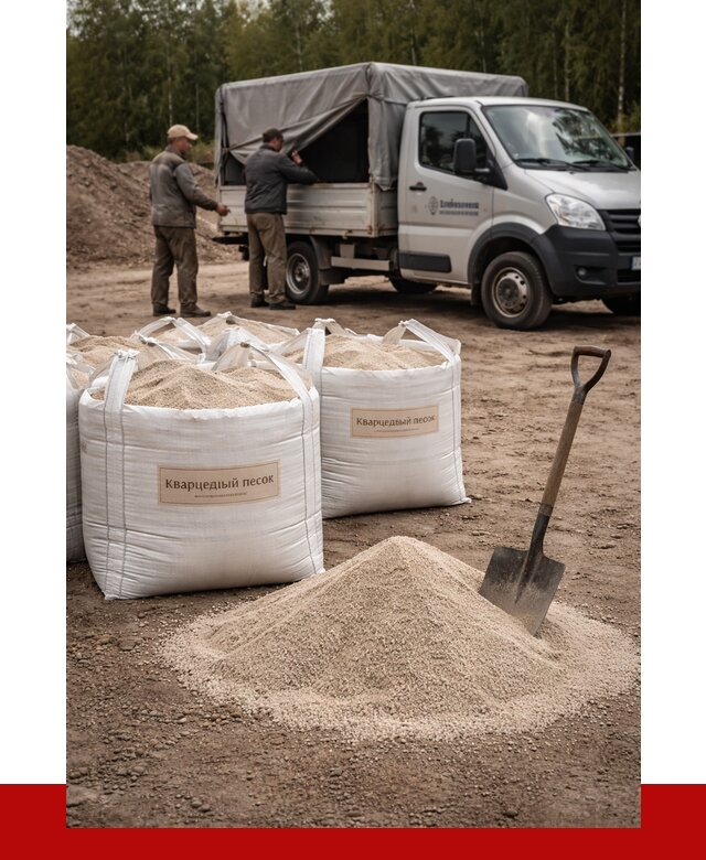 Кварцевый песок для пескоструя в Обнинске от 4568 р. | ПРОНЕРУДБнн