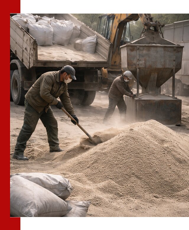 Кварцевый песок для пескоструя в Обнинске — доставка и качество