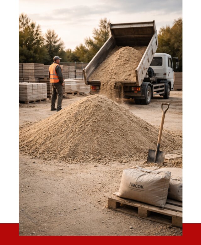 Купить сухой песок в Обнинске с доставкой от 2436 р. | ПРОНЕРУДБнн