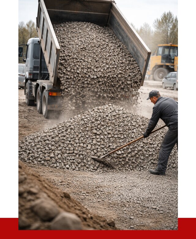 Гравий фракция 20-40 в Обнинске от 2538 р. доставка | ПРОНЕРУДБнн