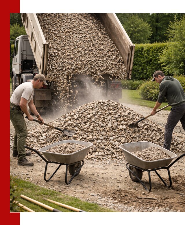 Доставка и продажа декоративной гальки в Обнинске