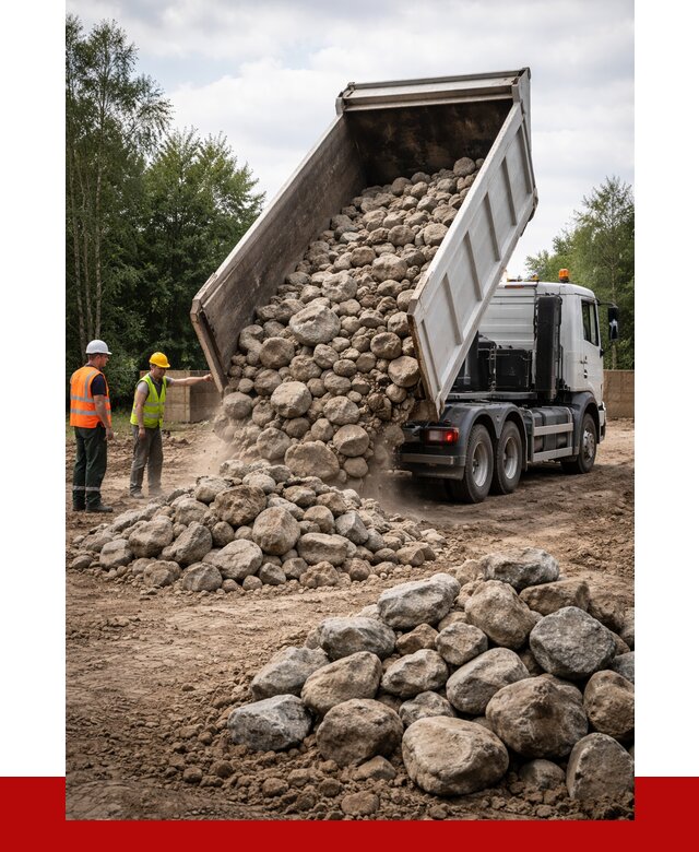 Купить булыжник в Обнинске с доставкой от 4568 р. за куб | ПРОНЕРУДБнн