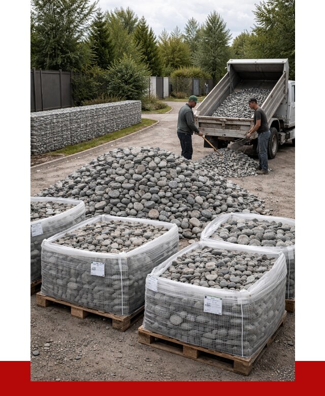 Камень для габионов в Обнинске от 4263 р. за куб | ПРОНЕРУДБнн