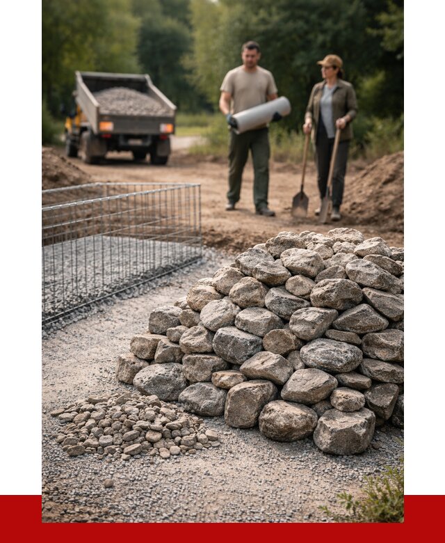 Камень для габионов фракция 100-200 в Обнинске от 4872 р. | ПРОНЕРУДБнн