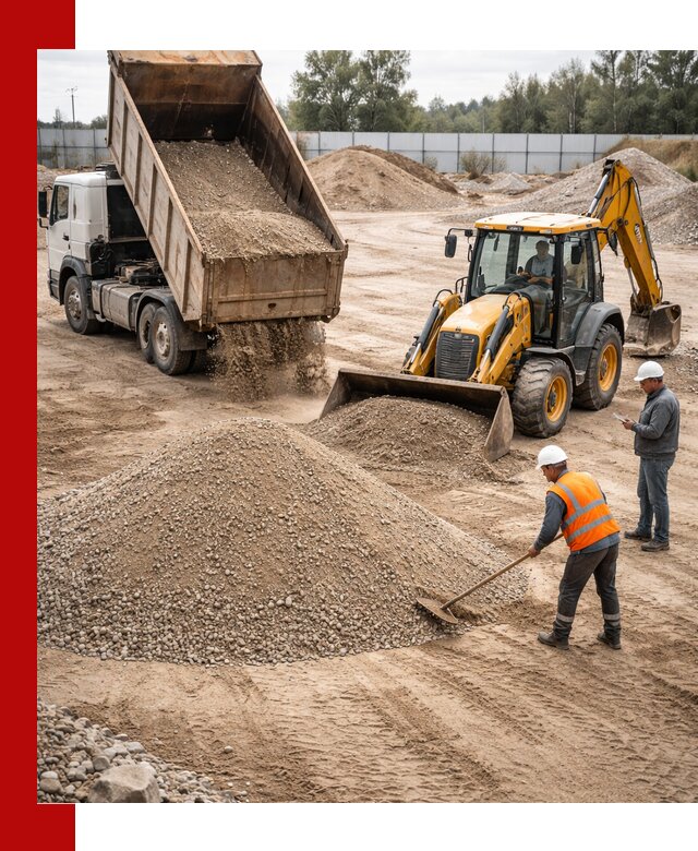 Поставка и доставка ПГС С4 в мешках и самосвалах в Обнинске
