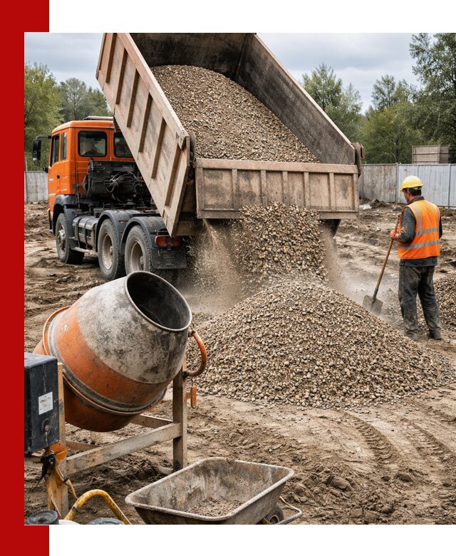 Опгс для бетона с доставкой самосвалом в Обнинске от производителя