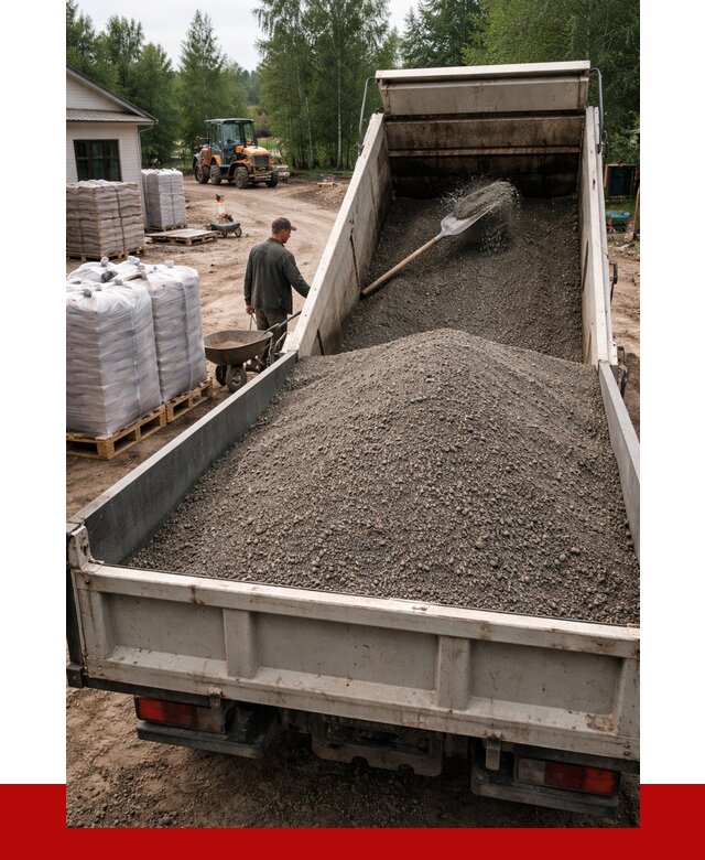 ЩПС с доставкой в Обнинске от 2132 р. за куб | ПРОНЕРУДБнн