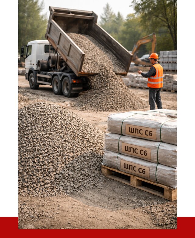 ЩПС С6 в Обнинске с доставкой от 2233 р. за куб | ПРОНЕРУДБнн