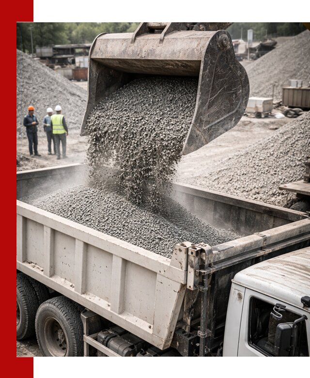 Отсев и крошка для строительства и дорожных работ в Обнинске