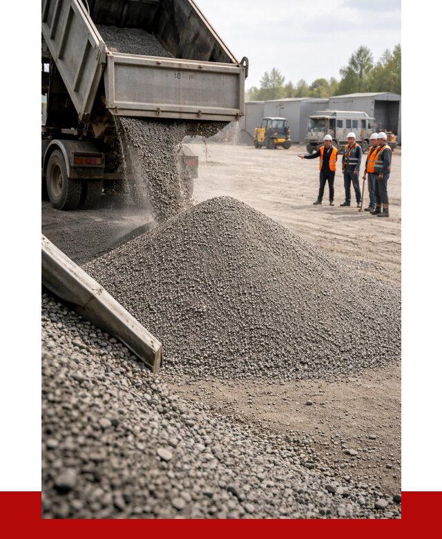 Гравийный отсев 0-5 в Обнинске от 1218 р. с доставкой | ПРОНЕРУДБнн