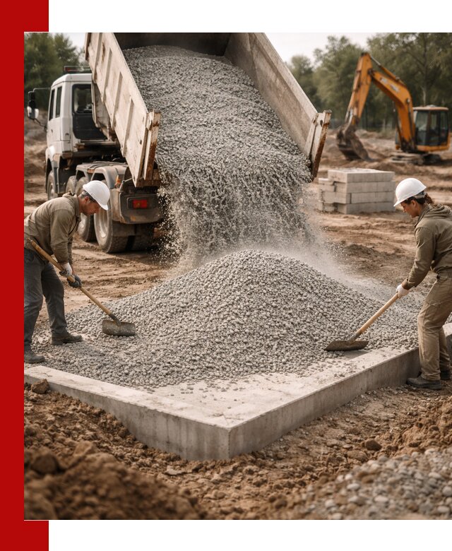 Доставка и продажа отсева для бетона в Обнинске