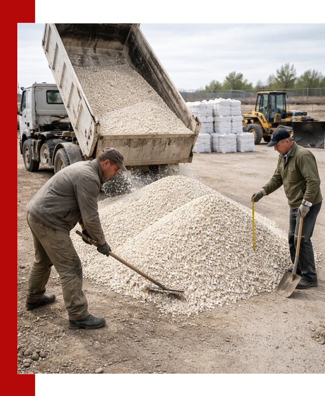 Мраморная крошка с доставкой и разгрузкой в Обнинске