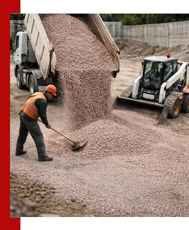 Крошка розовый гранит с доставкой в Обнинске от производителя