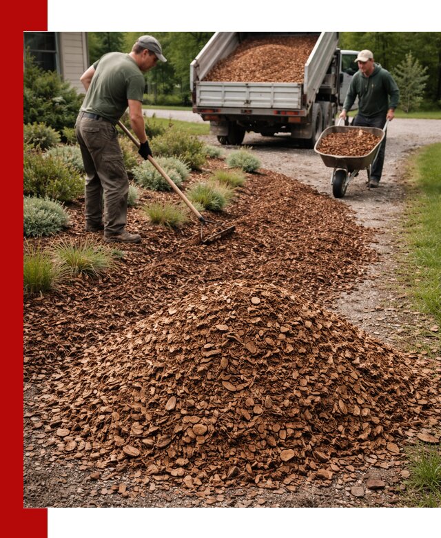 Крошка для мульчирования с доставкой в Обнинске