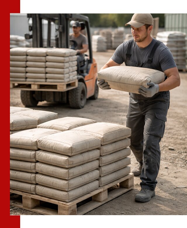 Доставка цемента в мешках оптом и в розницу в Обнинске