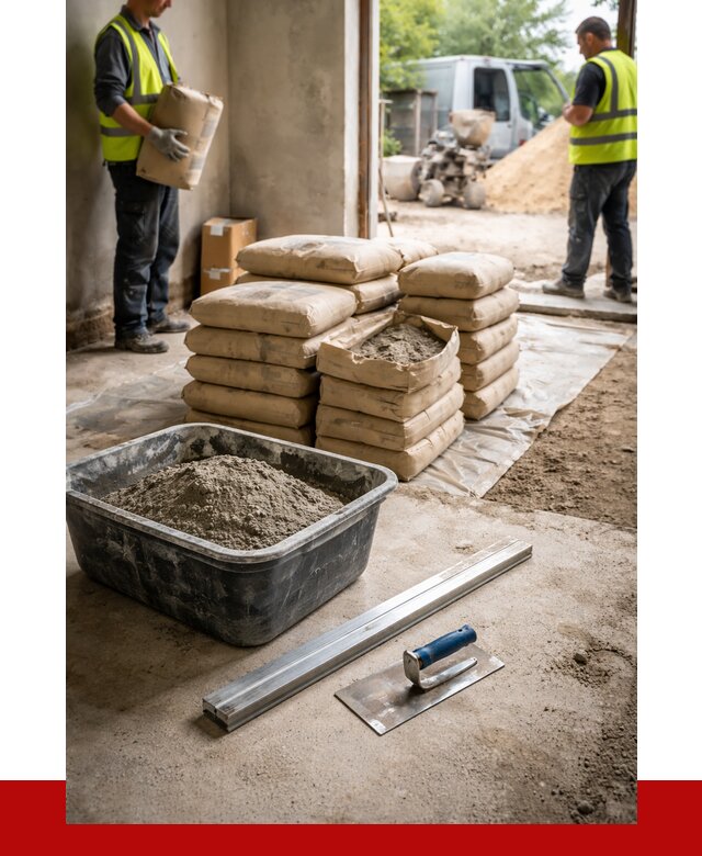 Купить сухую смесь для стяжки в Обнинске от 4568 р. | ПРОНЕРУДБнн