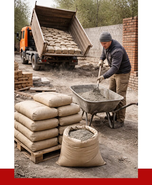 Купить сухую смесь для кладки в Обнинске от 1218 р. | ПРОНЕРУДБнн