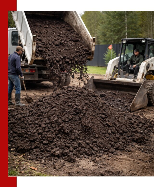 Плодородный грунт с доставкой в Обнинске для садов и огородов