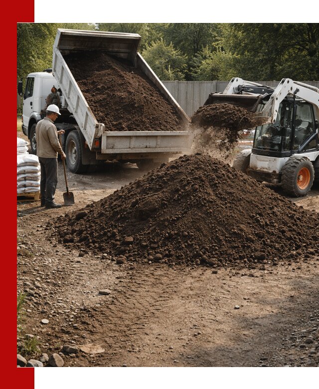 Доставка растительного грунта в Обнинске от производителя оптом и в розницу