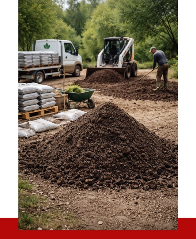 Грунт для озеленения с доставкой в Обнинске от 1827 р. | ПРОНЕРУДБнн