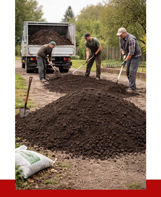 Купить землю для огорода в Обнинске от 3248 р./куб | ПРОНЕРУДБнн