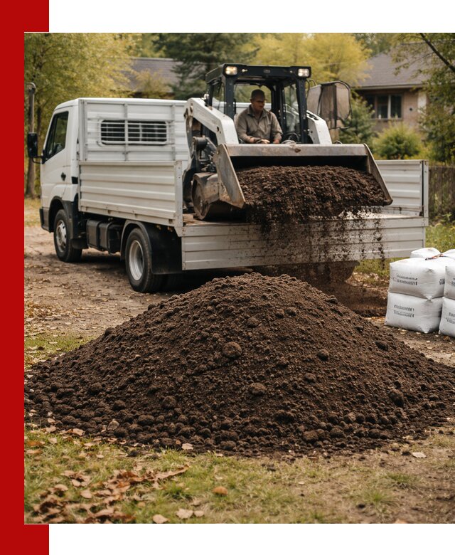 Доставка садовой земли в больших объёмах в Обнинске