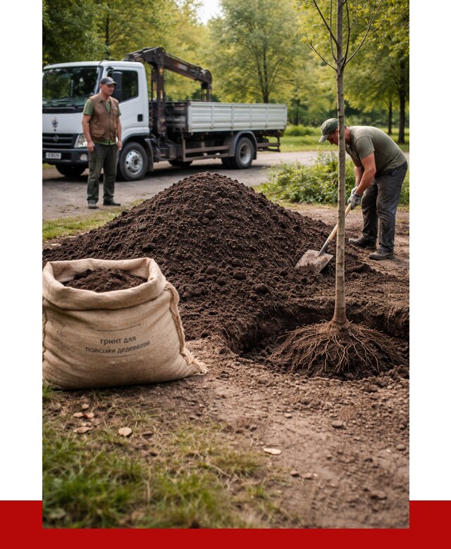 Грунт для посадки деревьев в Обнинске от 1218 р. | ПРОНЕРУДБнн
