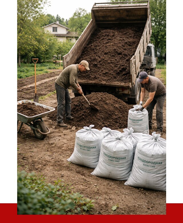 Плодородная смесь в Обнинске от 4263 р./куб с доставкой | ПРОНЕРУДБнн