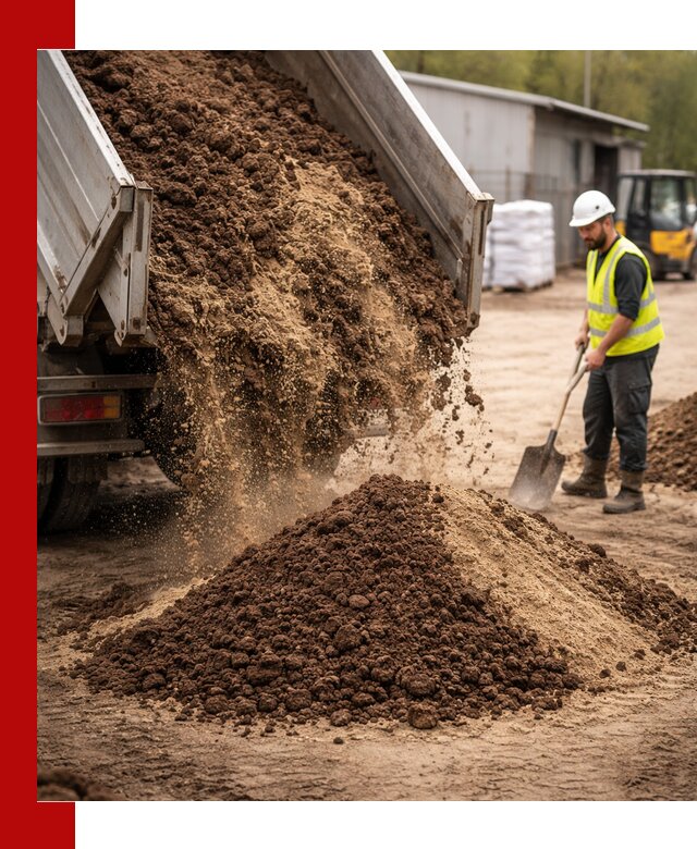Доставка торфо-песчаной смеси в Обнинске для строительства и озеленения