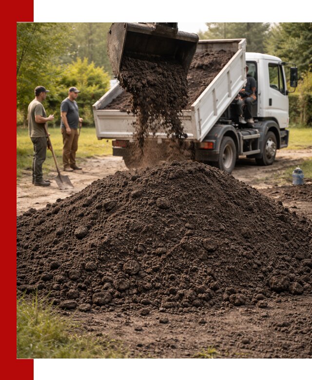 Доставка и продажа чернозема в Обнинске оптом и в розницу