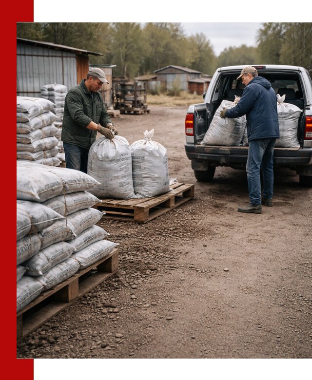 Купить конский навоз в мешках с доставкой в Обнинске