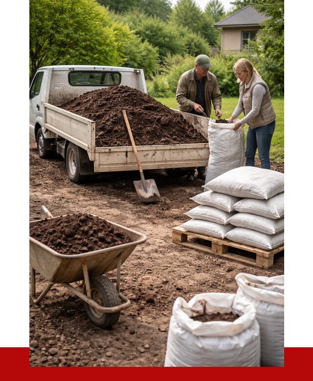 Перегной в мешках с доставкой в Обнинске от 2233 р. | ПРОНЕРУДБнн